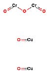 亞鉻酸銅結構式